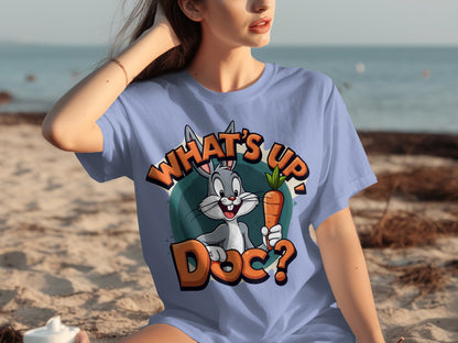 What's Up Doc Cartoon Character Graphic Tee