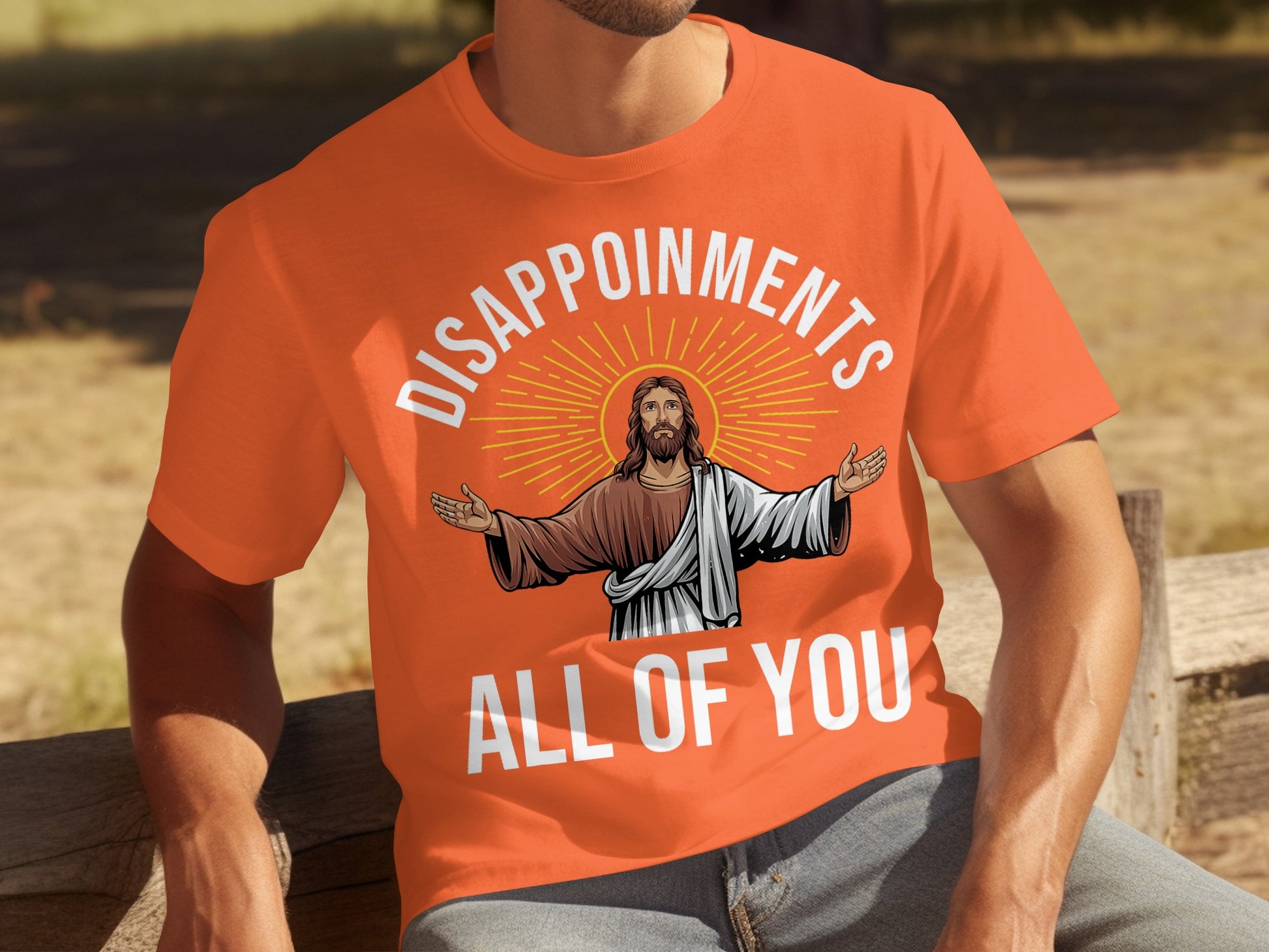 Disappointments All Of You Jesus Graphic T-Shirt