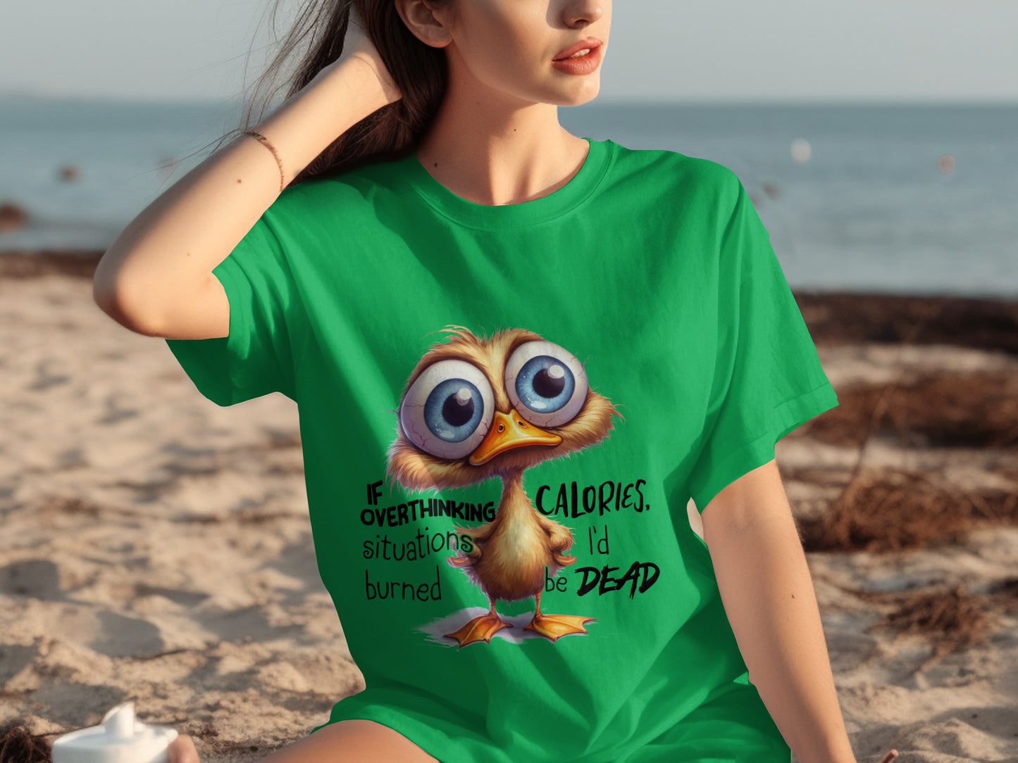 Overthinking Situations Burn Calories Funny Shirt