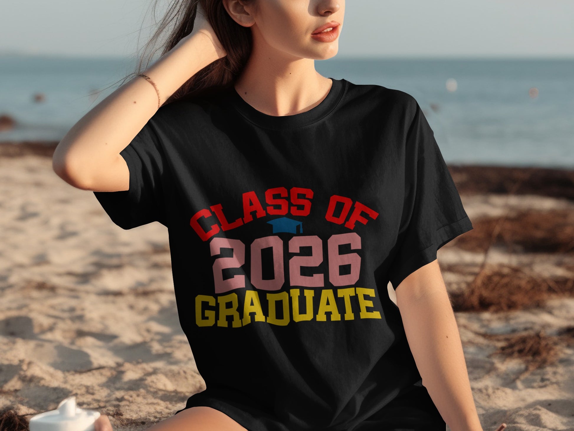Class of 2026 Graduate T-shirt for High School Seniors