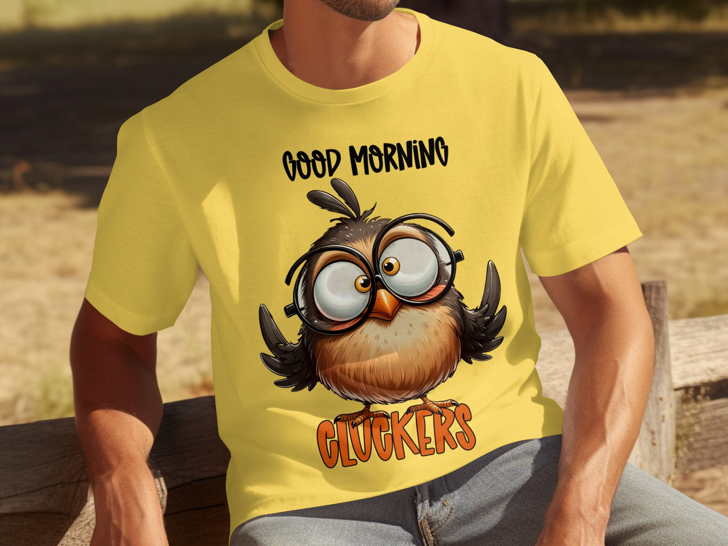 Good Morning Cluckers Funny Owl T-Shirt