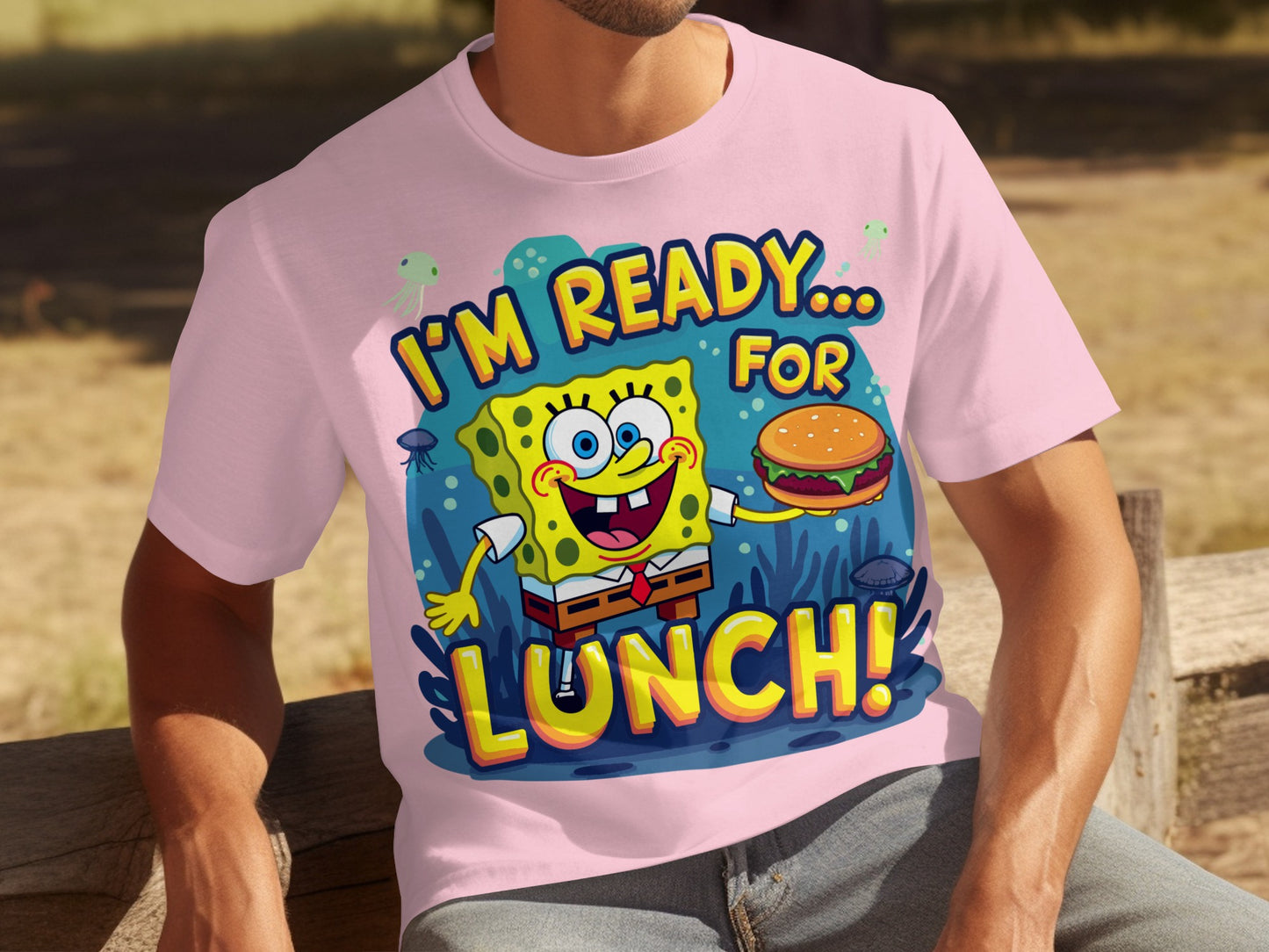 I'm Ready For Lunch SpongeBob Graphic T-shirt