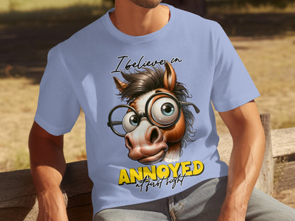 I Believe In Annoyed At First Sight T-shirt
