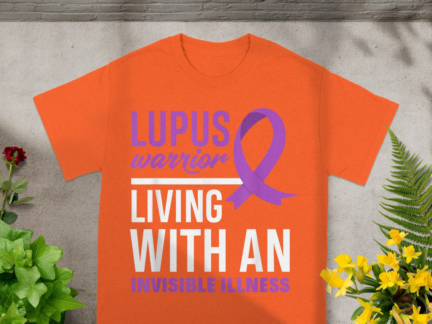 Lupus Warrior Living with an Invisible Illness Shirt