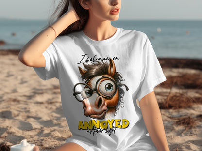 I Believe in Annoyed at First Sight Graphic T-shirt