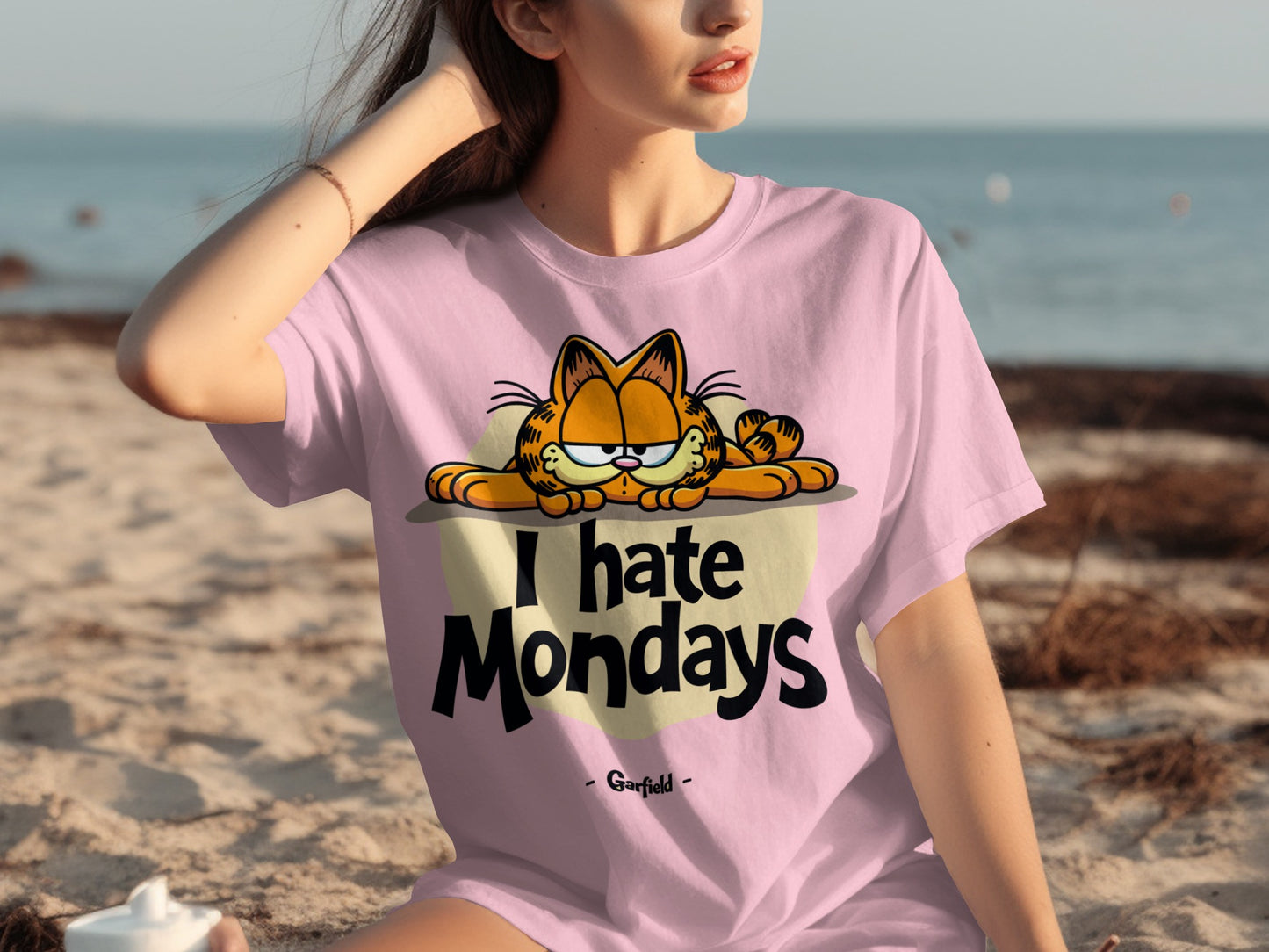 Garfield I Hate Mondays Graphic T-Shirt