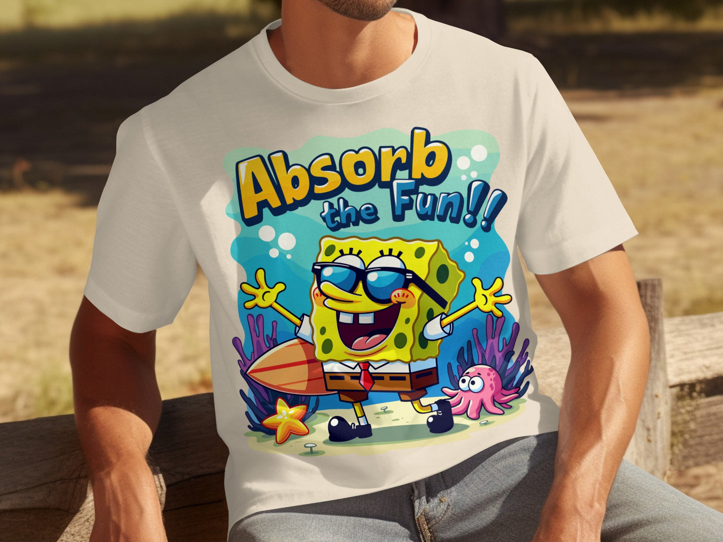 Absorb the Fun Spongebob Squarepants T-shirt product