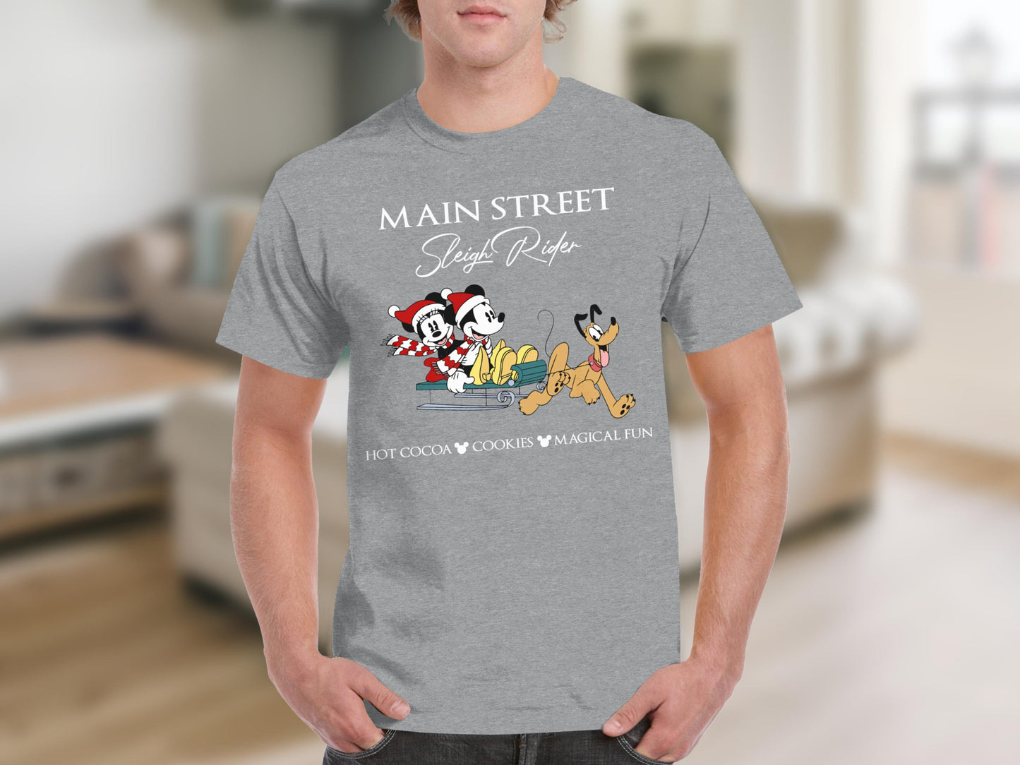 Main Street Sleigh Rider Hot Cocoa Cookies T-shirt