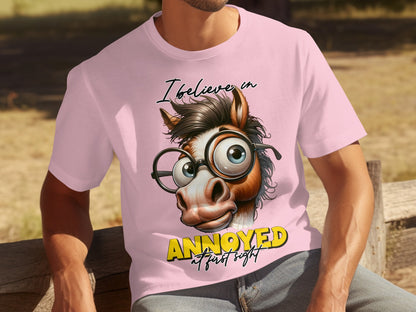 I Believe In Annoyed At First Sight Graphic Tee