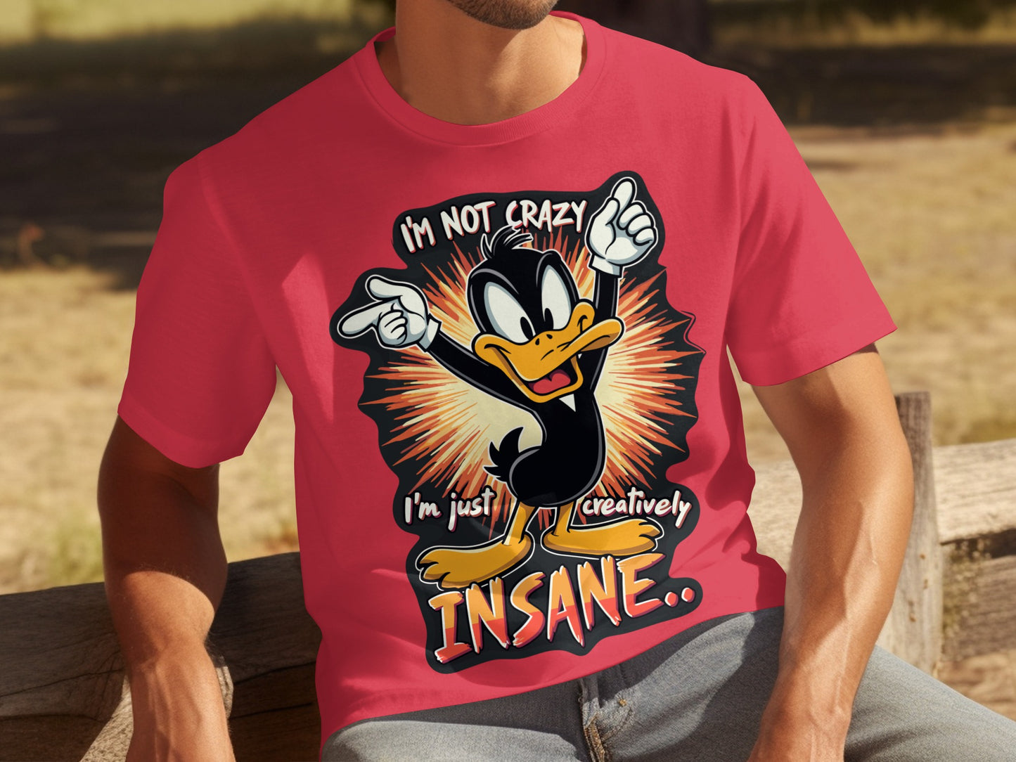I'm Not Crazy Just Creatively Insane T-Shirt