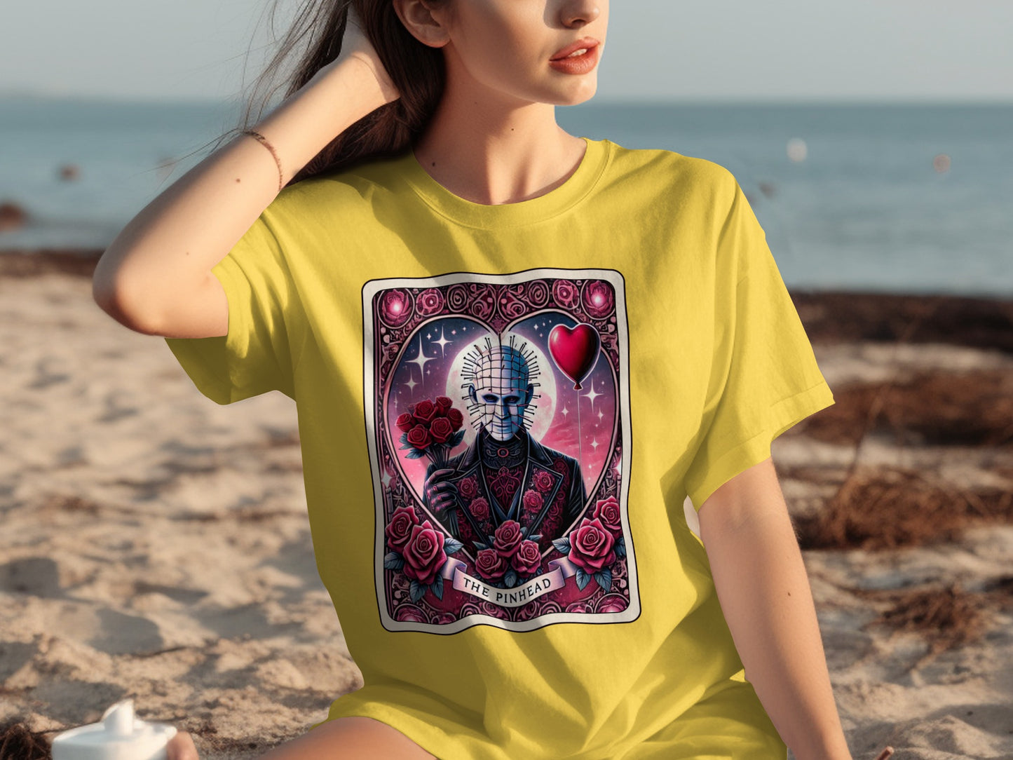 The Pinhead Graphic Yellow Tee Shirt Product