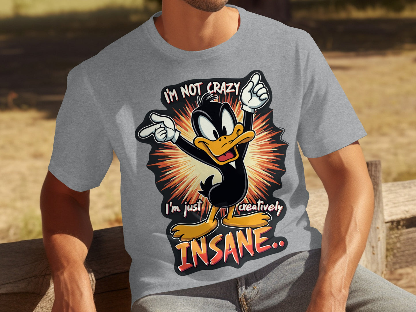 I'm Not Crazy Just Creatively Insane T-shirt