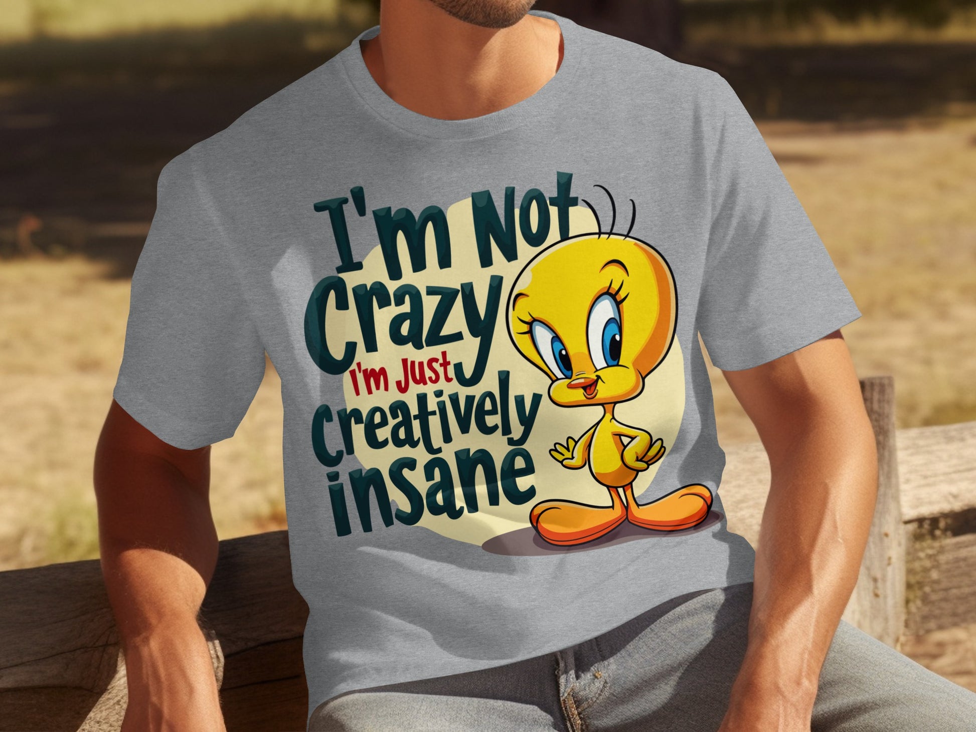 I'm Not Crazy I'm Just Creatively Insane T-shirt