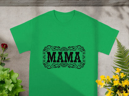 Stylish Green Mama Graphic T-Shirt Ideal for Gifting
