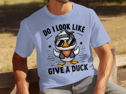 Do I Look Like Give A Duck Funny T-shirt for Men