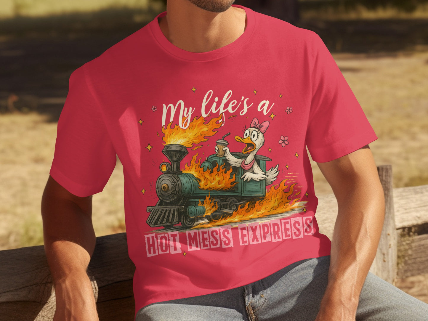 My Life Is A Hot Mess Express Graphic Shirt