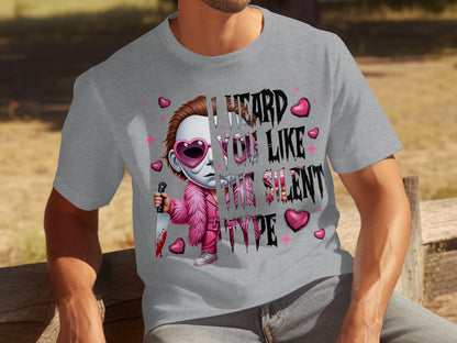 I Heard You Like The Silent Type Graphic Novelty T-Shirts