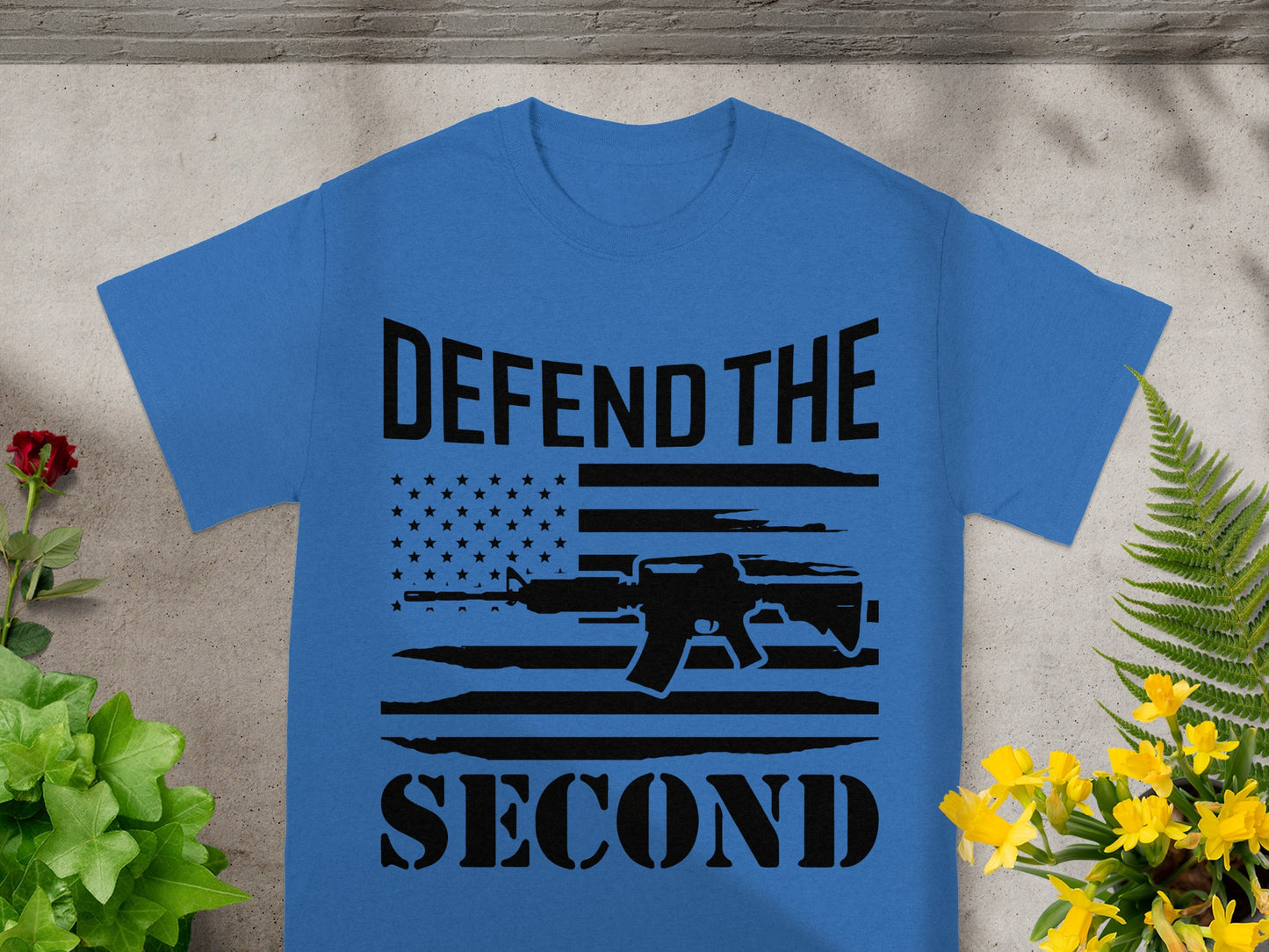 Defend The Second Amendment Graphic T-Shirt