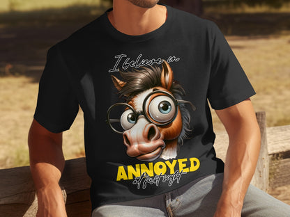 Funny I Believe Annoyed At First Sight T-shirt