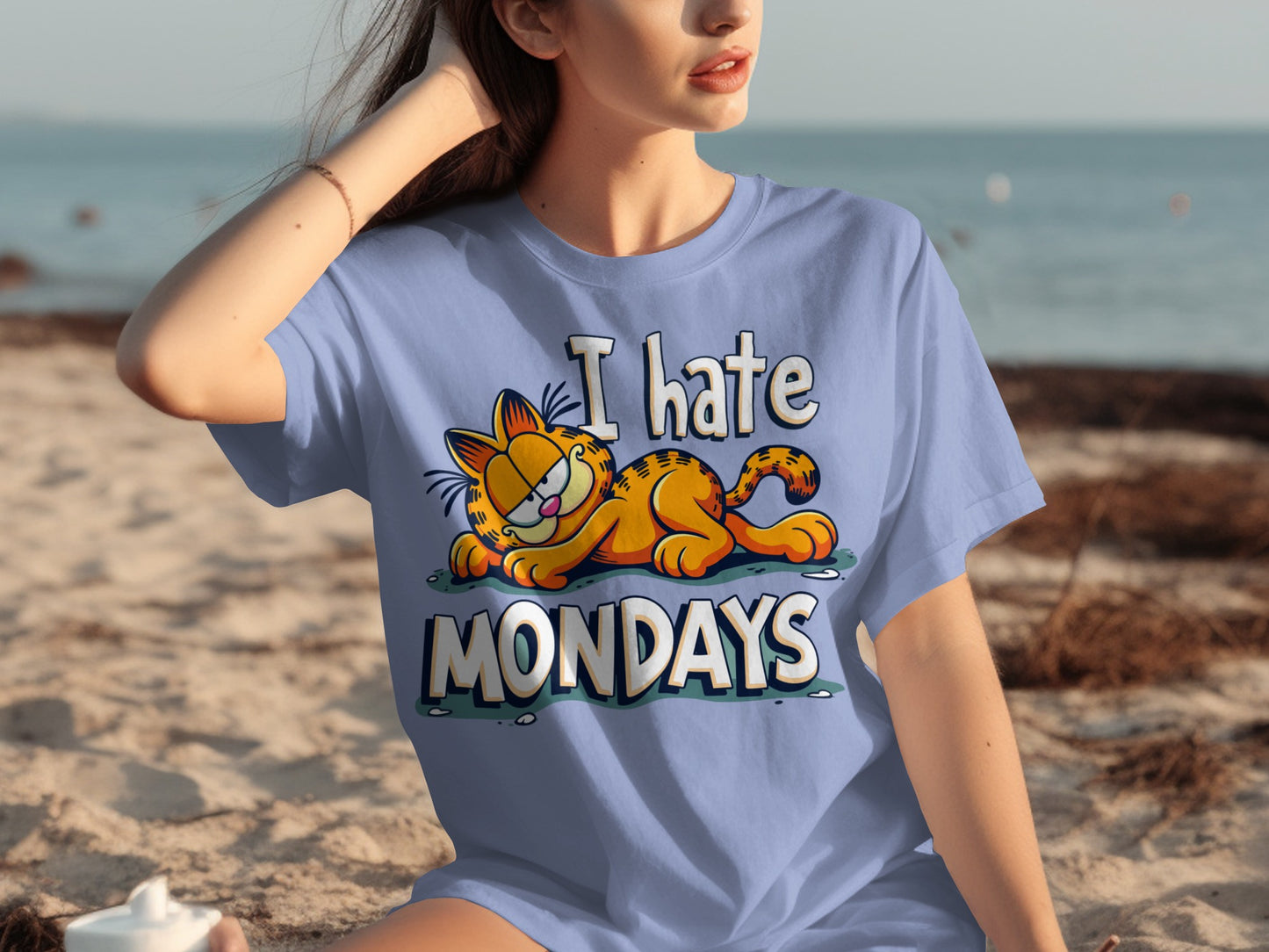 I Hate Mondays Graphic Tee for a Cool Casual Look