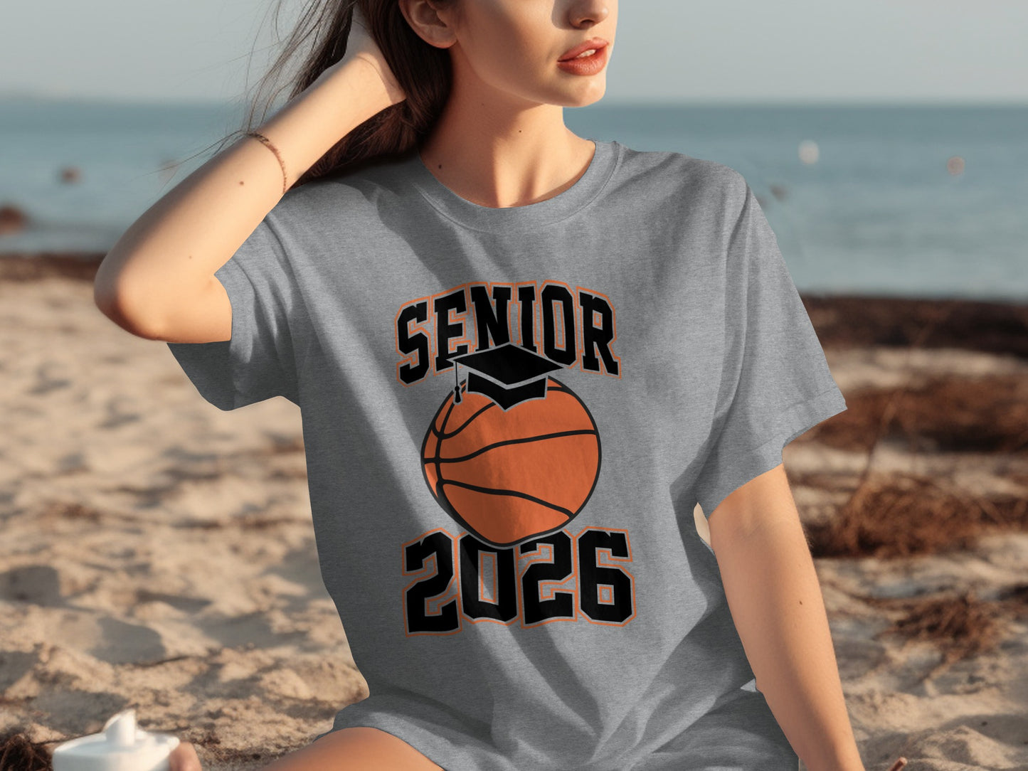 Senior 2026 Basketball Graduation T-shirt