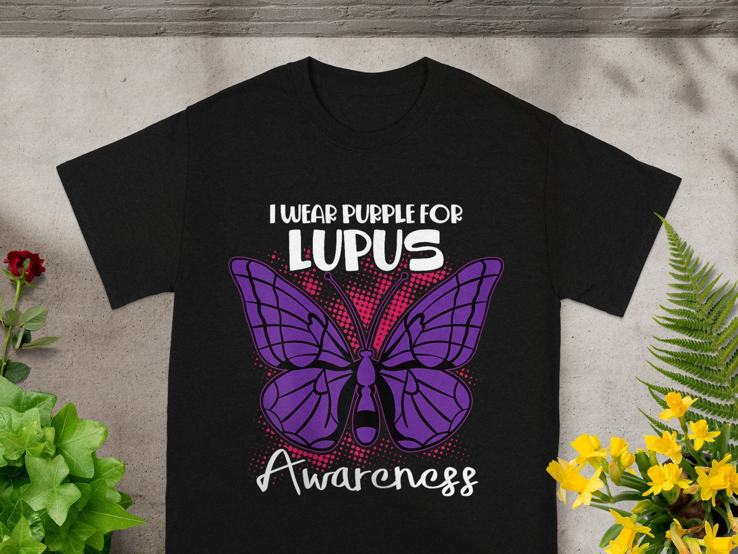 I Wear Purple for Lupus Awareness T-shirt