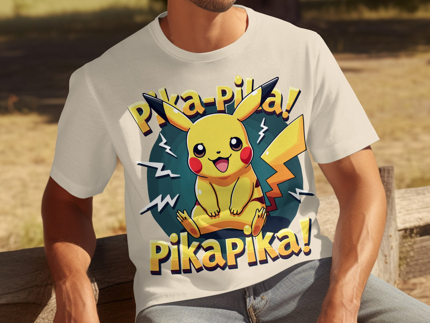 Pika-Pika Pikachu Fan Favorite Short Sleeve Shirt