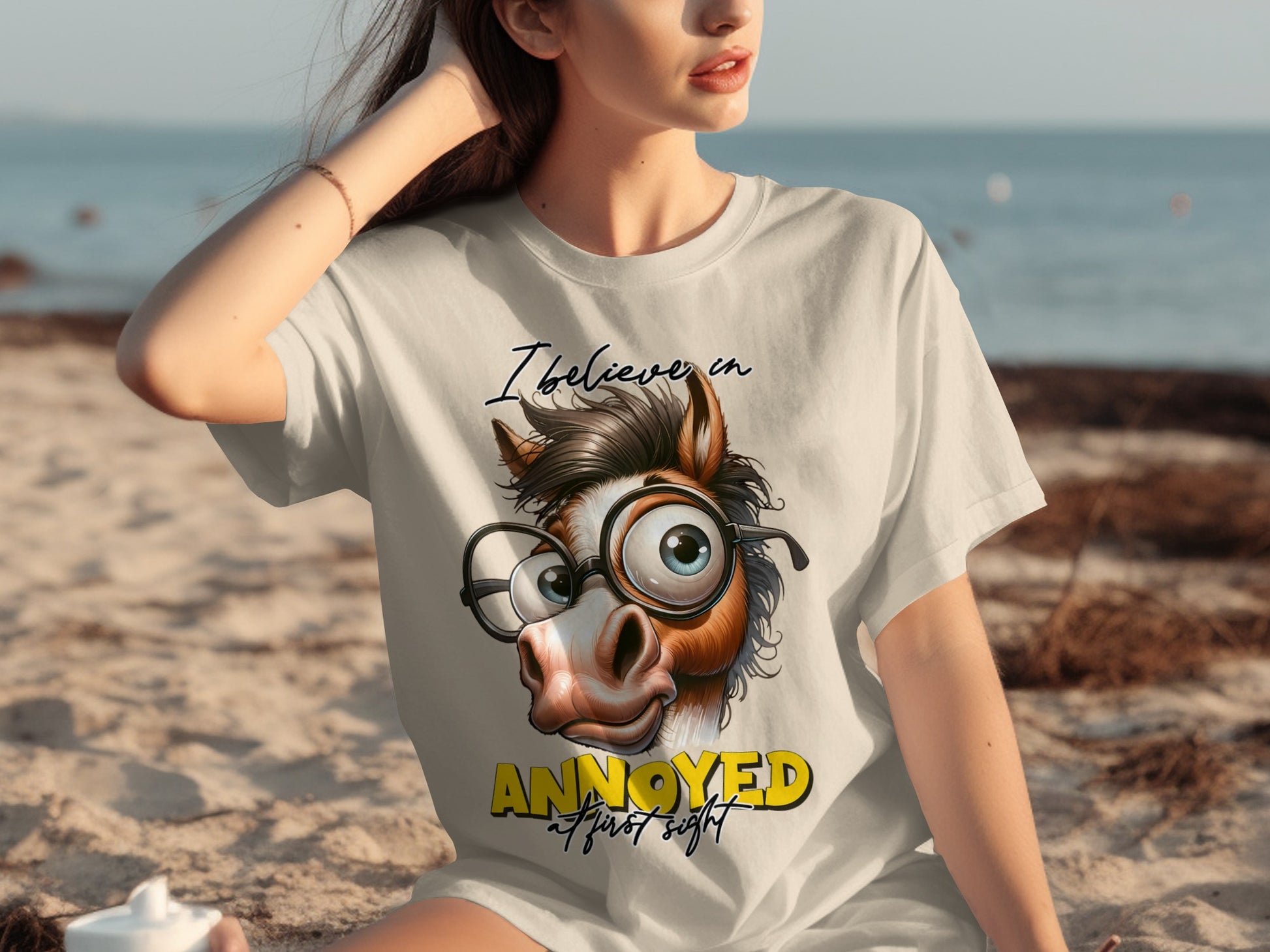 I Believe In Annoyed At First Sight Graphic Tee