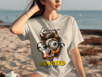 I Believe In Annoyed At First Sight Graphic Tee