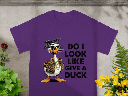 Do I Look Like Give A Duck Graphic T-Shirt