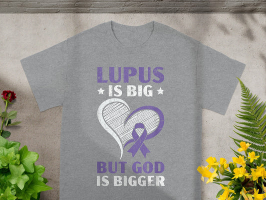 Lupus Is Big But God Is Bigger Graphic Tee