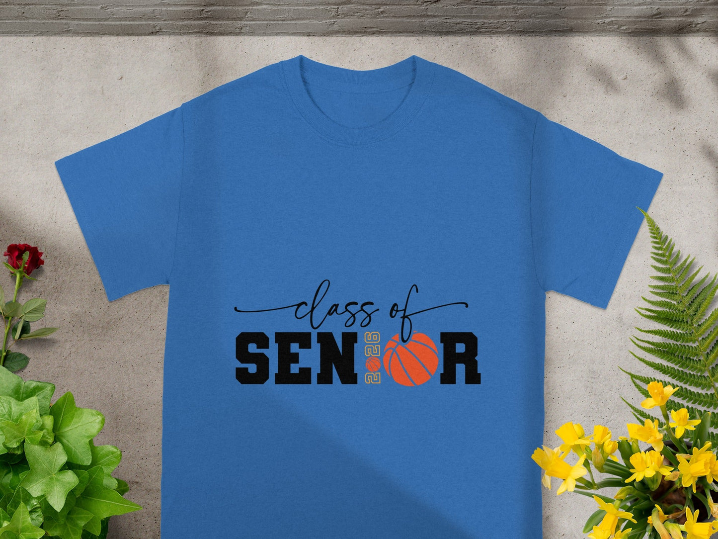 Class of 2026 Senior Basketball Theme Shirt