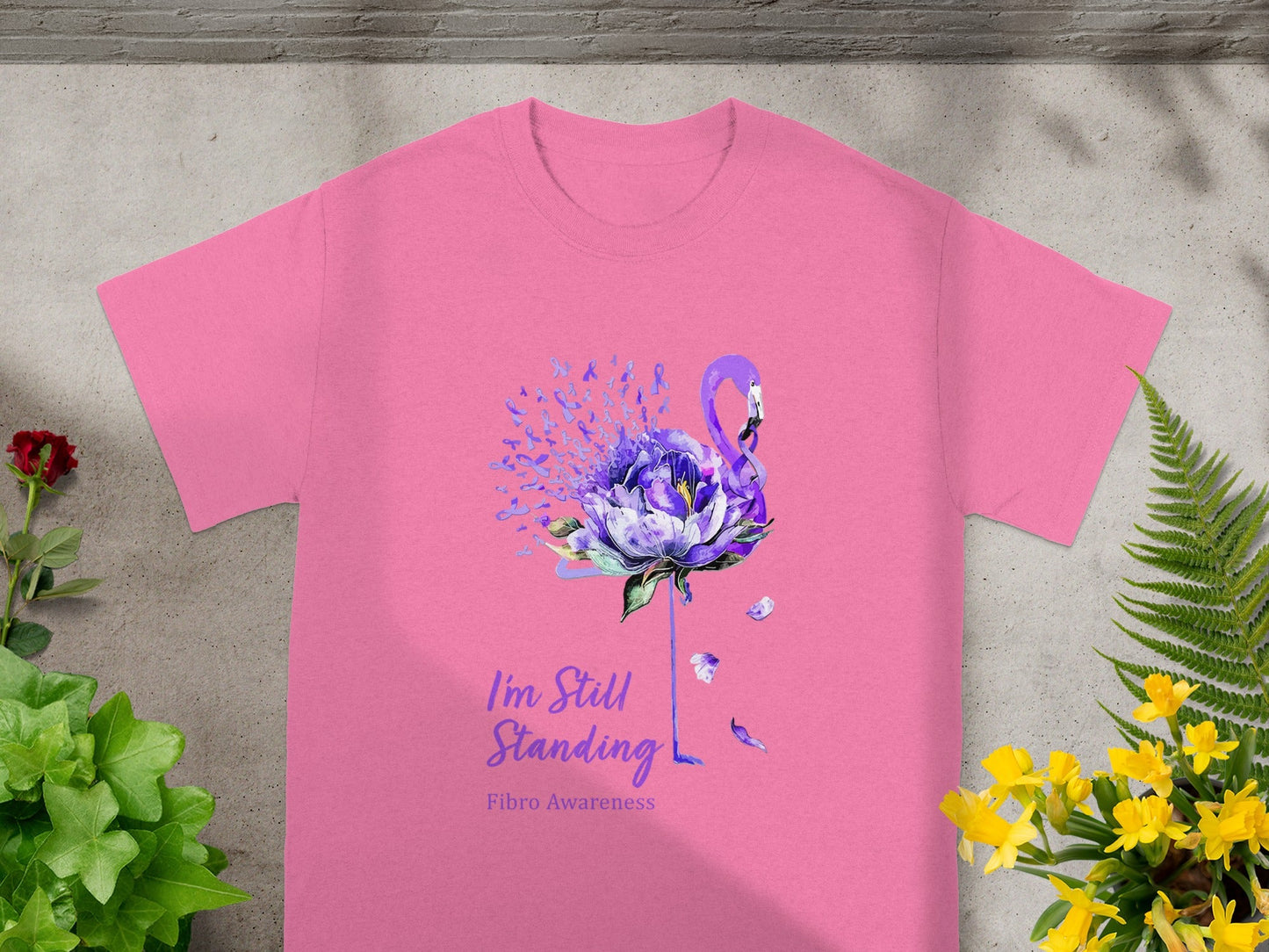 I'm Still Standing Fibro Awareness T-Shirt