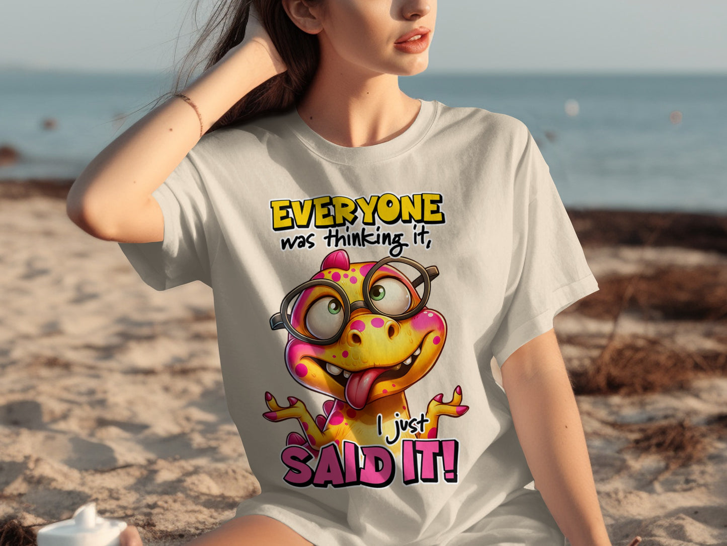 Everyone Was Thinking It I Just Said It Cartoon T-shirt