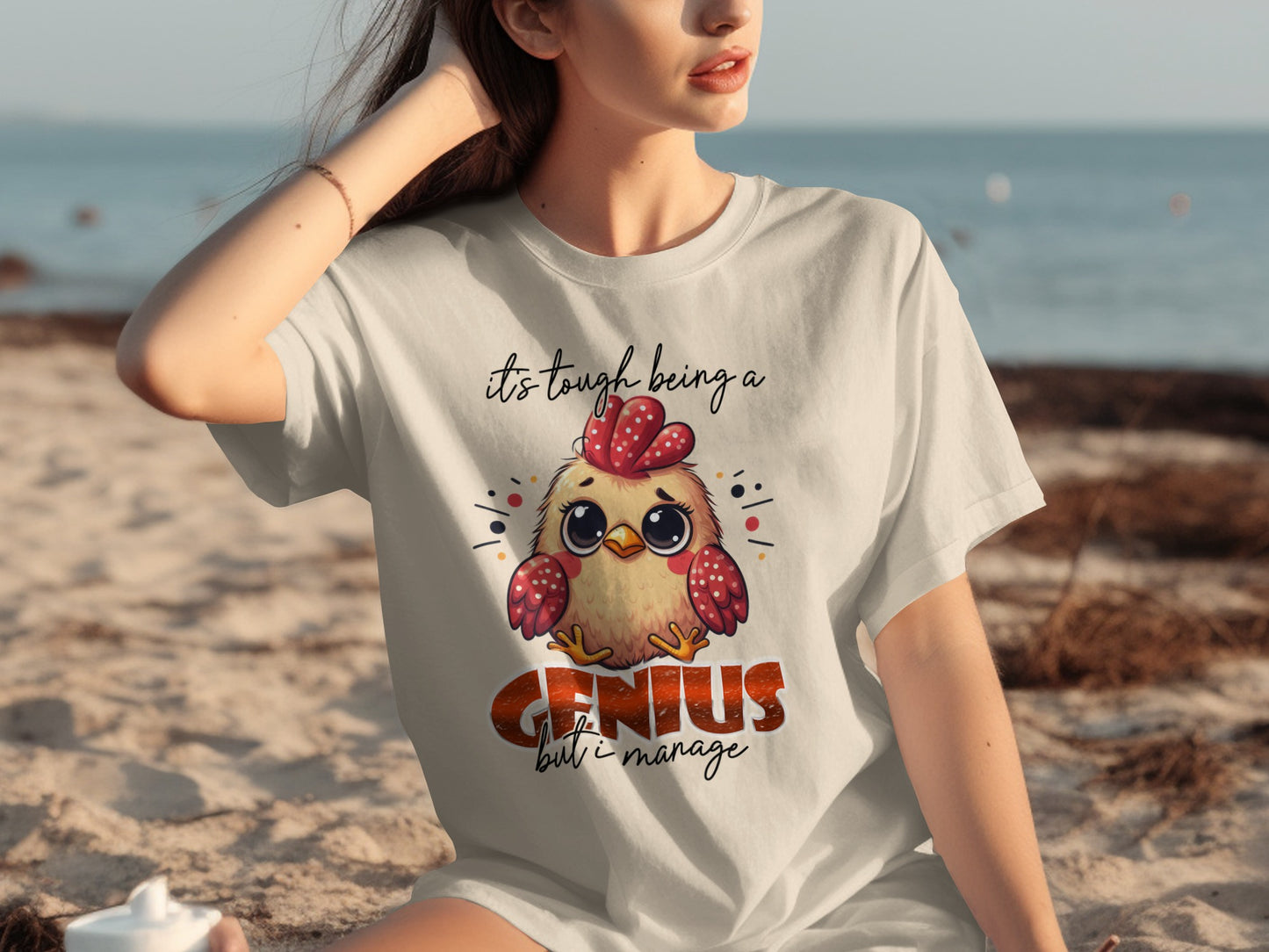 It's Tough Being A Genius But I Manage T-shirt