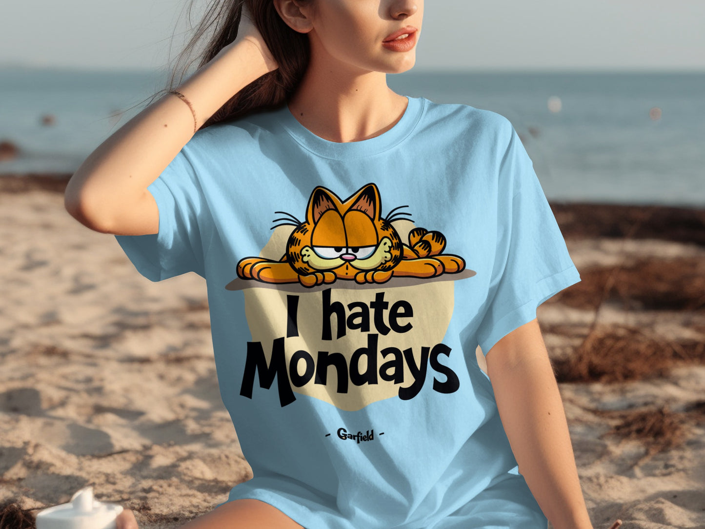Garfield I Hate Mondays Graphic T-Shirt