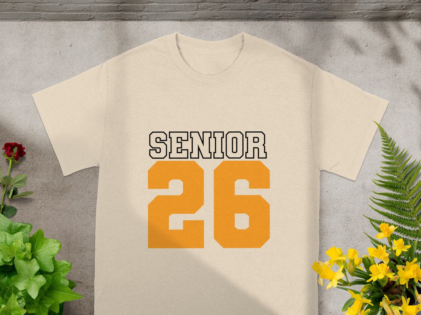 Senior 26 Graphic Tee Shirt Bold Statement Apparel