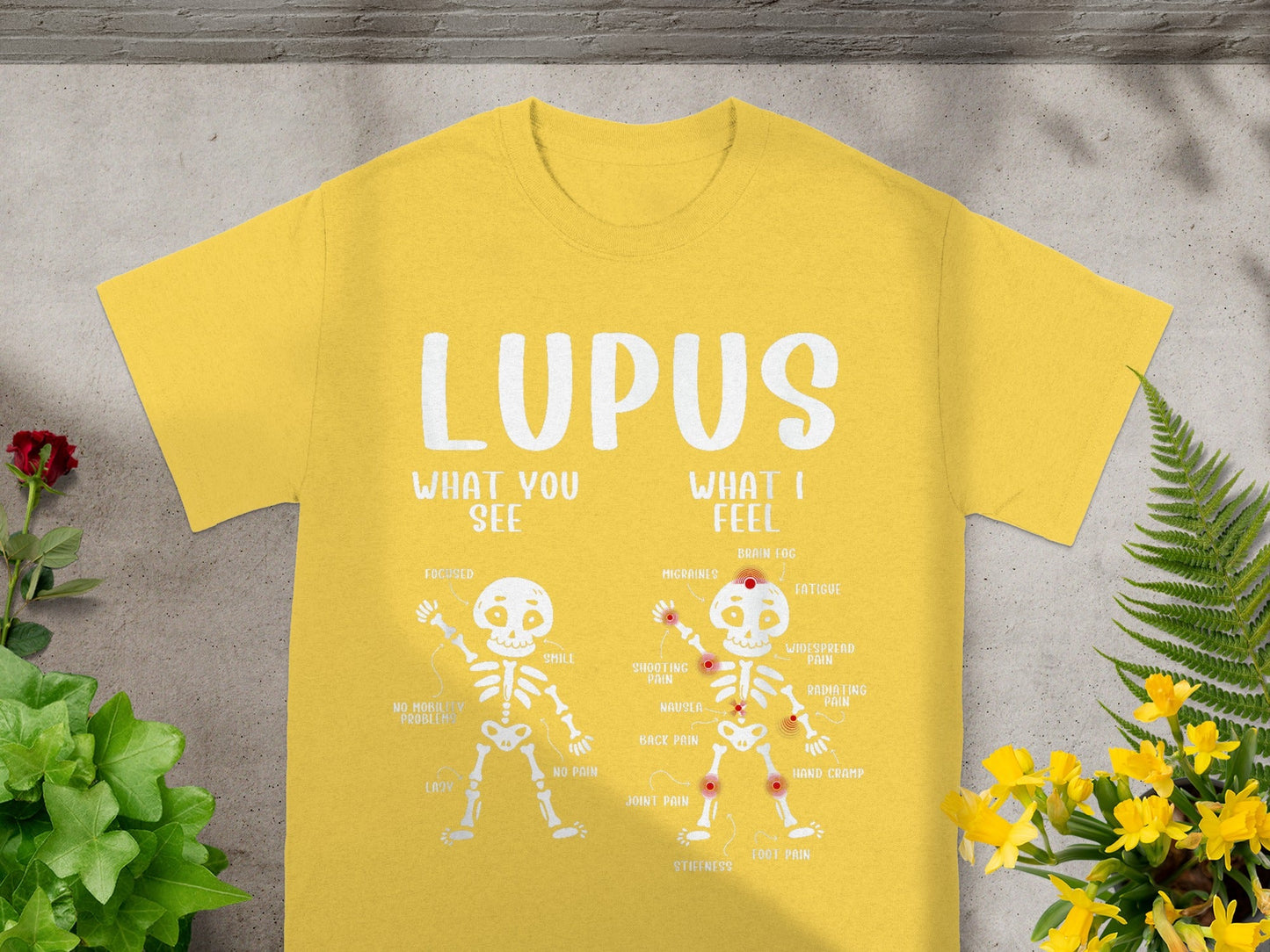 LUPUS What You See What I Feel Skeleton T-Shirt