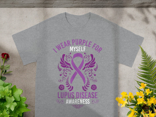 I Wear Purple for Myself Lupus Disease Awareness Shirt