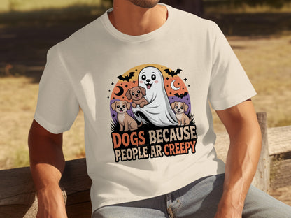 Dogs Because People Are Creepy Halloween Shirt