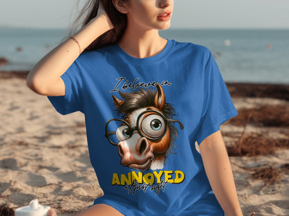 I Believe in Annoyed at First Sight T-shirt