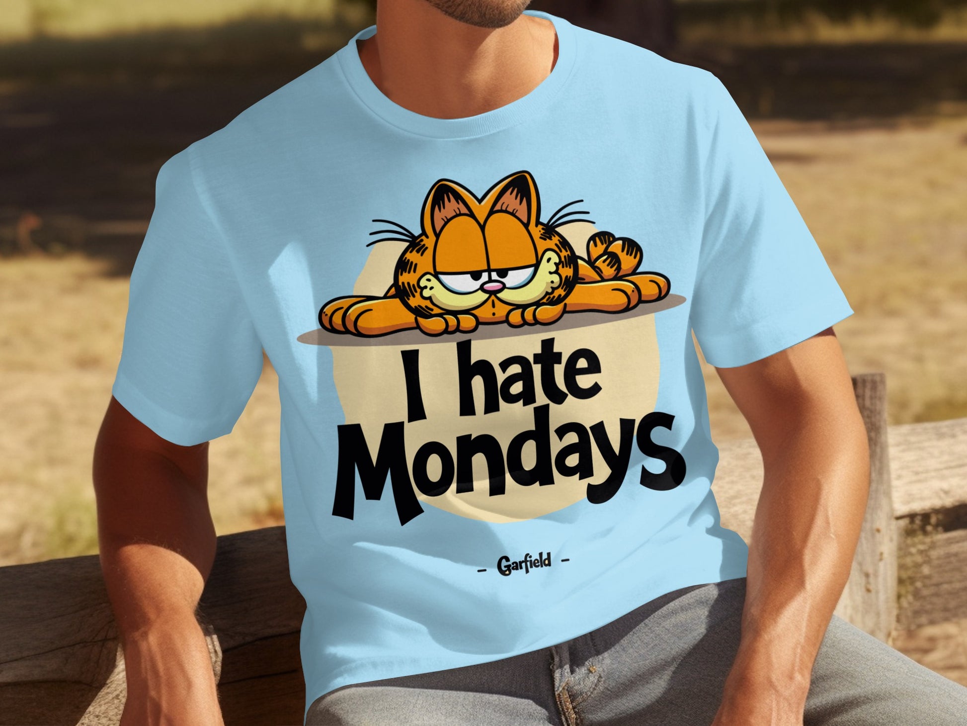 Garfield I Hate Mondays Graphic T-Shirt