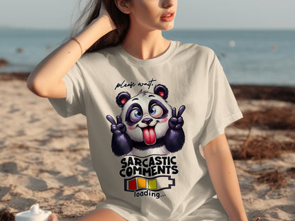 Please Wait Sarcastic Comments Loading T-shirt