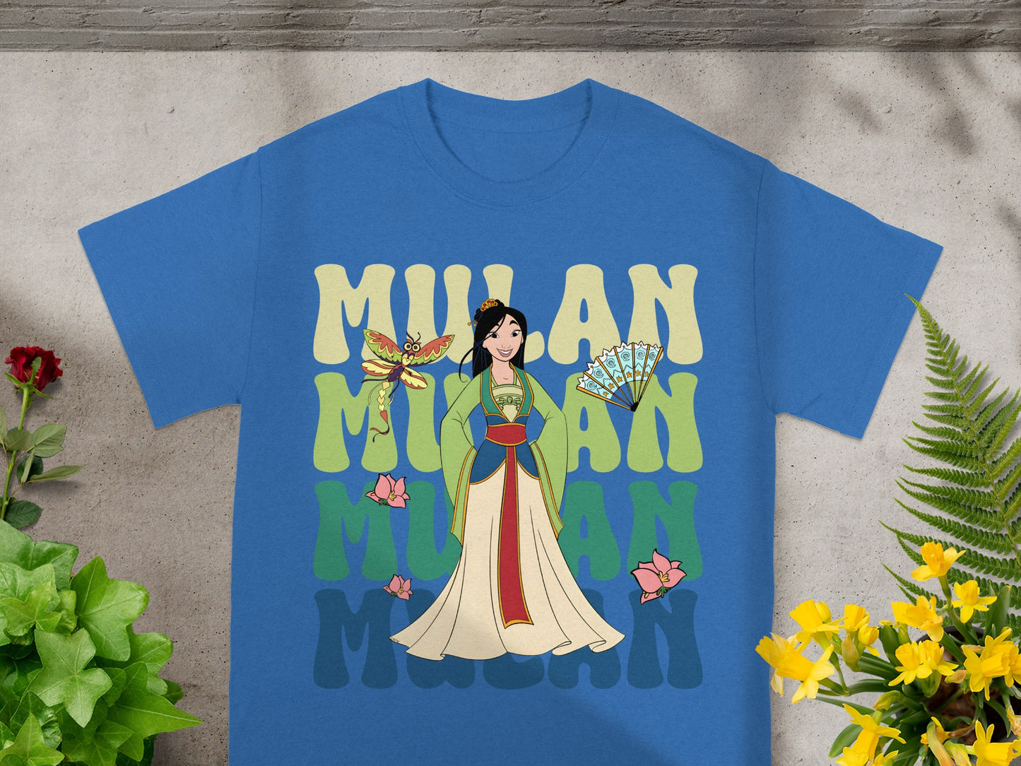 Mulan: Warrior Spirit Retro T-Shirt