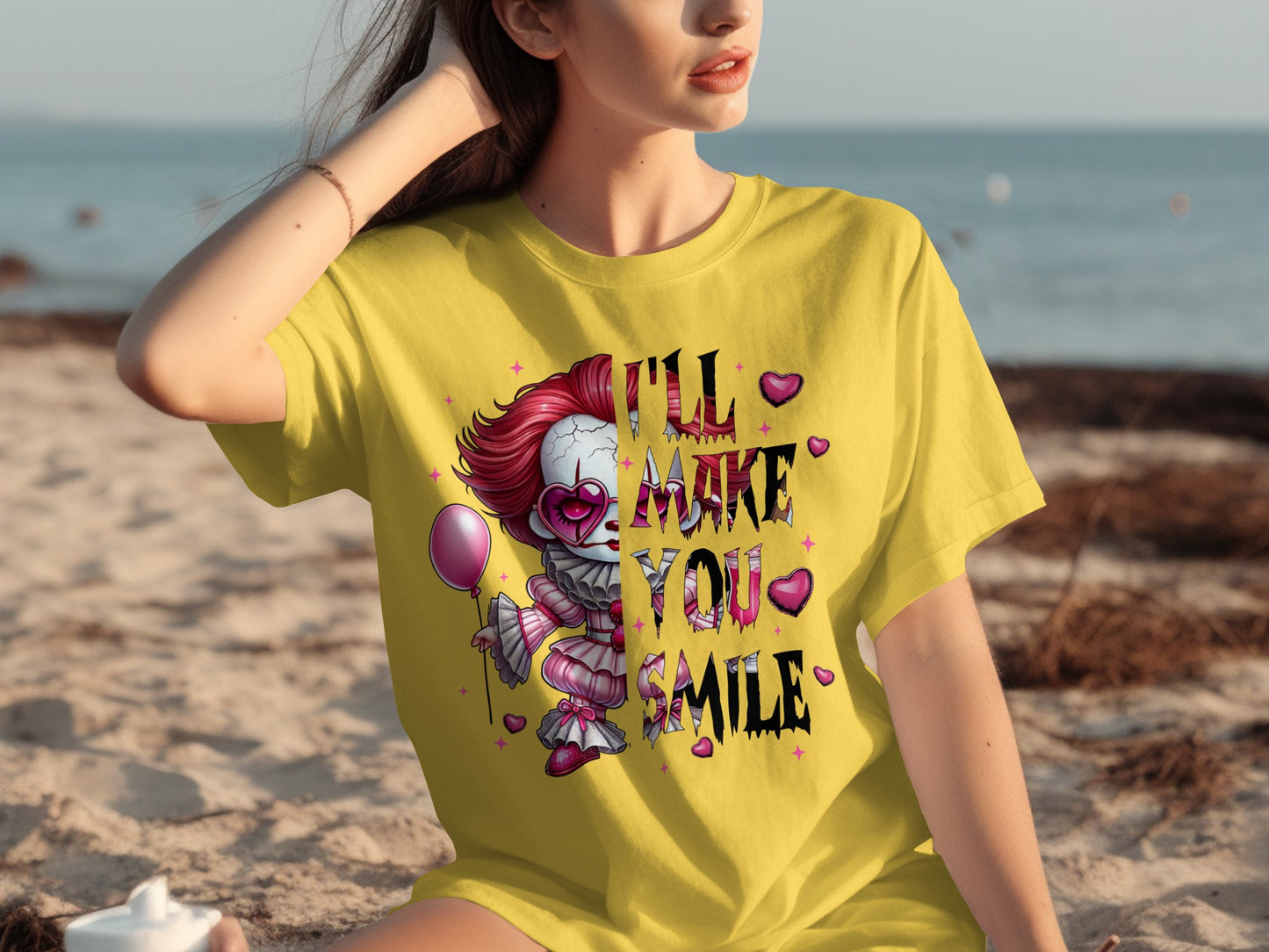 I'll Make You Smile Printed Graphic T-shirt