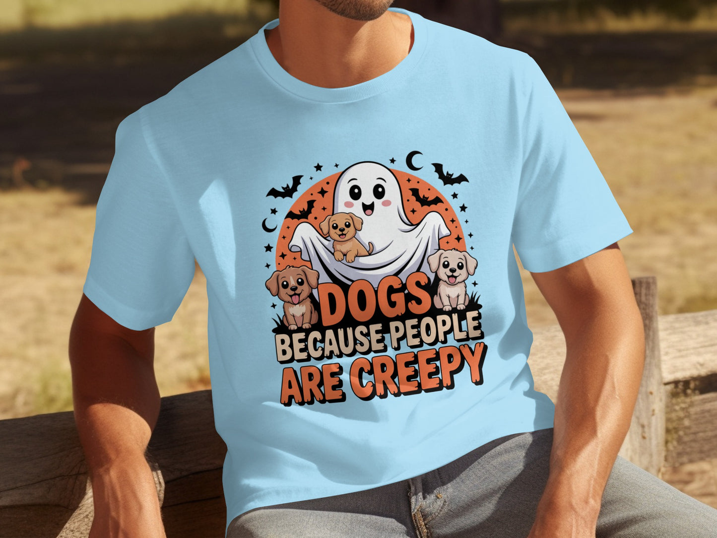 Dogs Because People Are Creepy T-Shirt