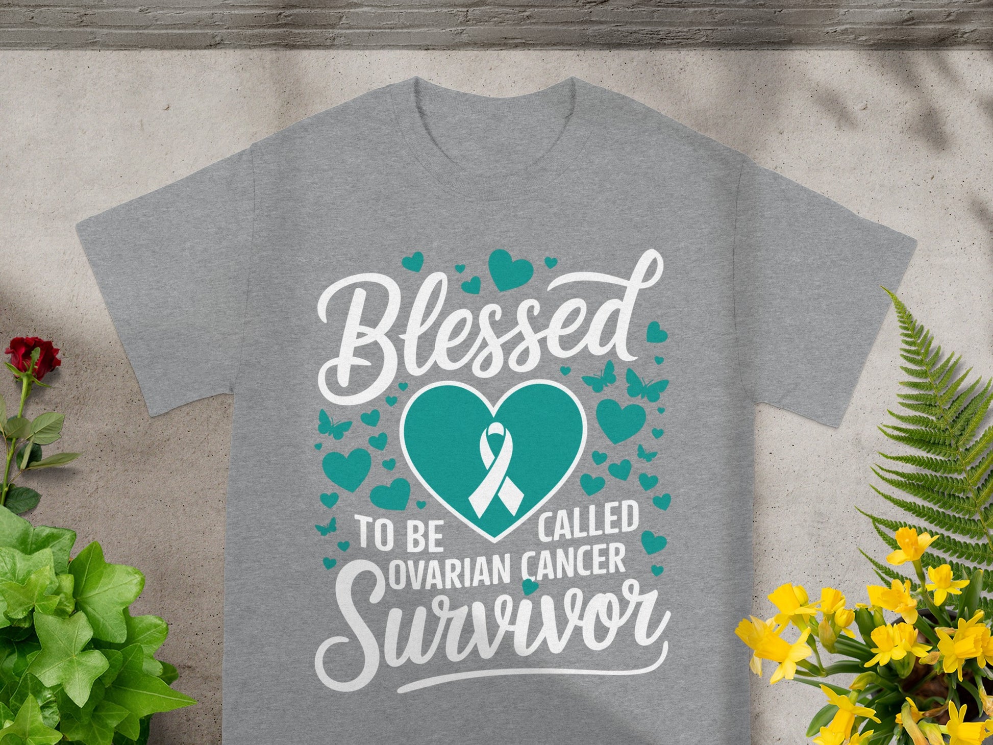 Blessed to Be Called Ovarian Cancer Survivor Shirt