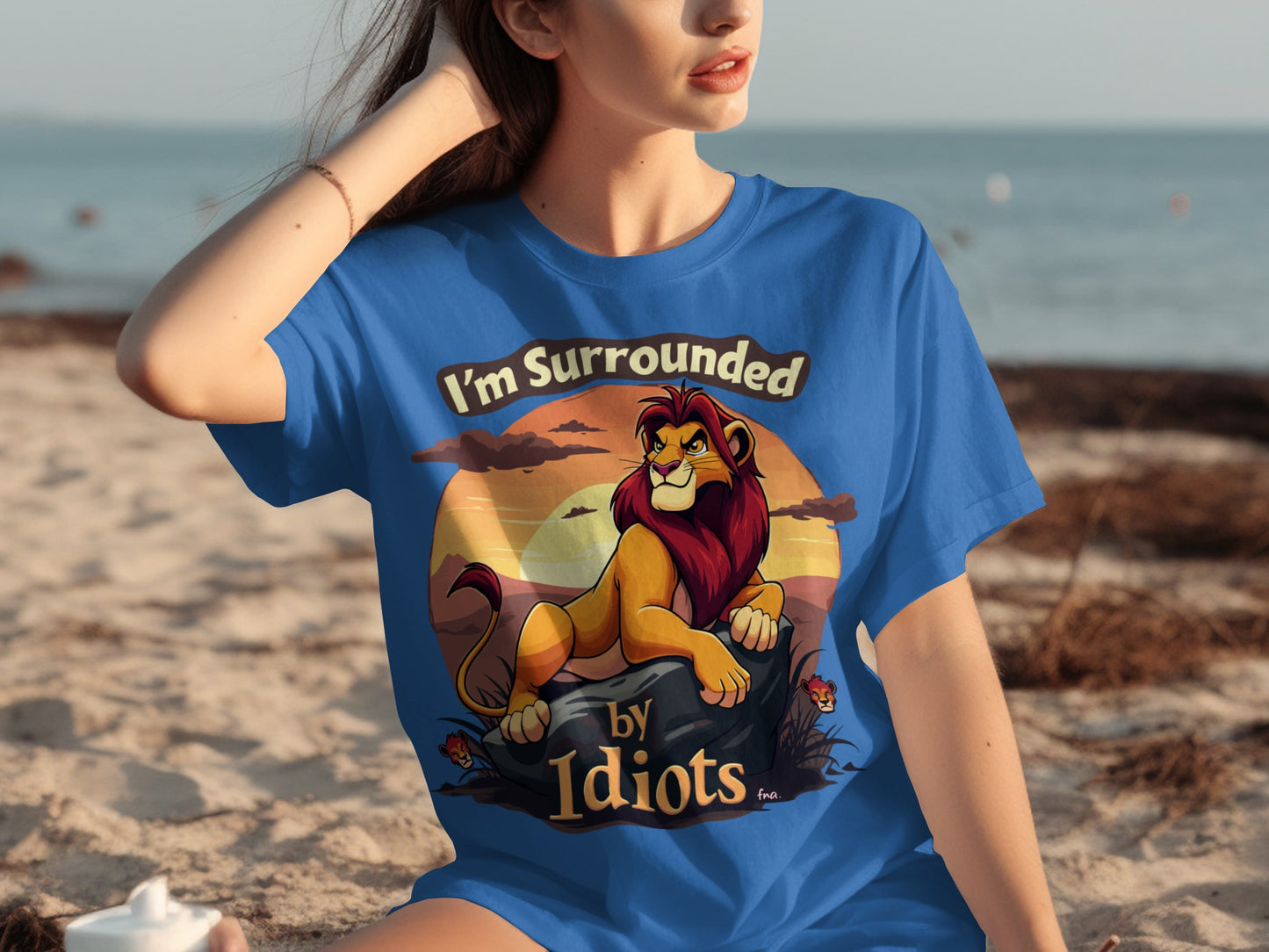 I'm Surrounded by Idiots Funny Graphic Tee