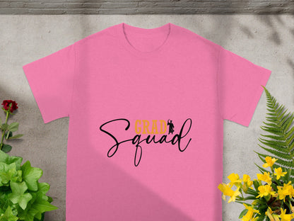 Grad Squad Graphic T-Shirt for Celebrating Graduates