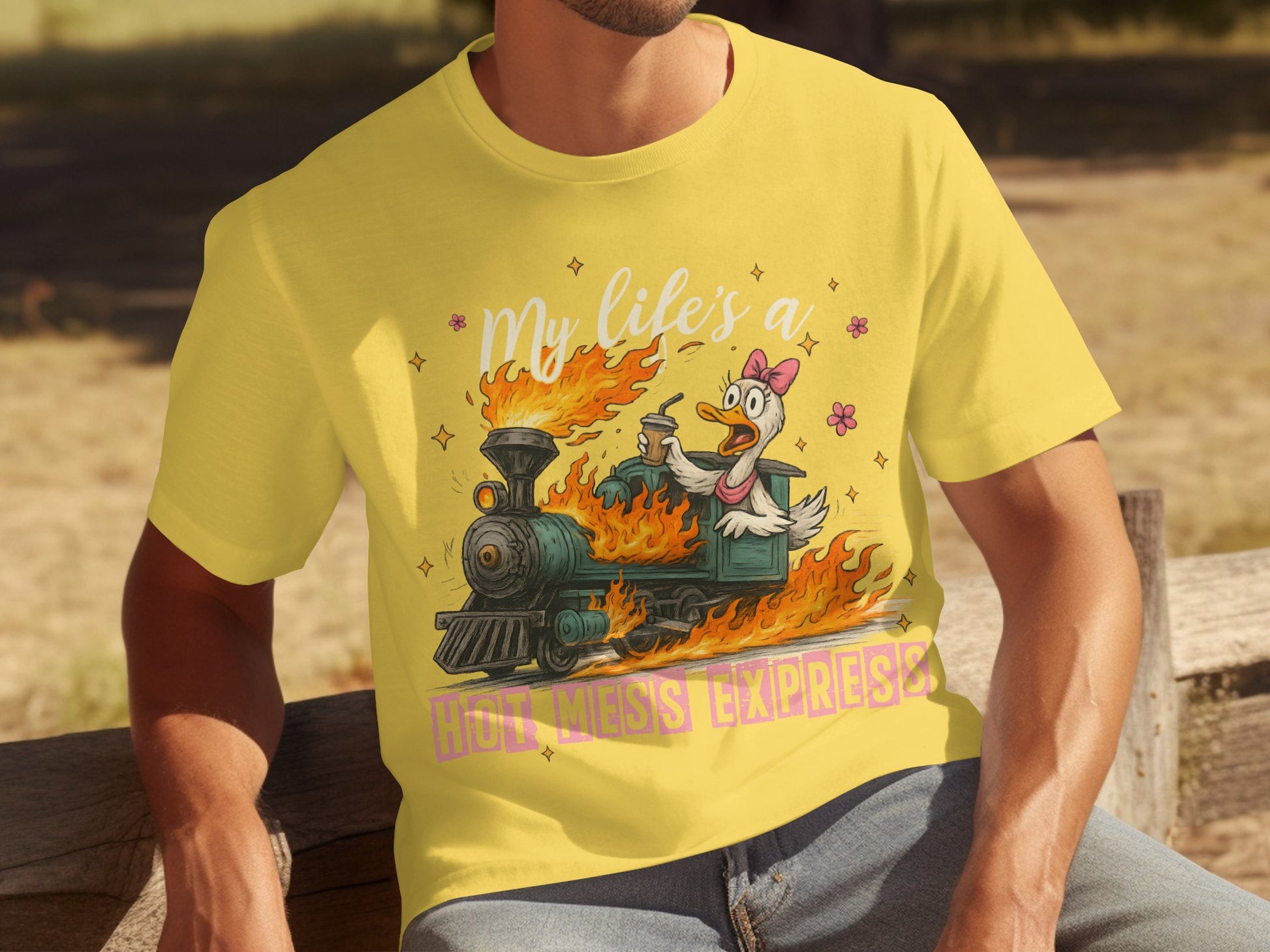 My Life's a Hot Mess Express Graphic T-Shirt
